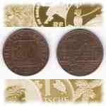 20 Schilling  sterreich Schloss Grafenegg 1984, 1991, 1992, 1993