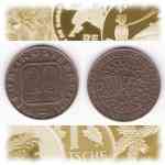 20 Schilling  sterreich Diözese Linz 1985, 1991, 1992, 1993