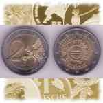2 Euro Republik  sterreich 2012 10 Jahre Euro-Bargeld
