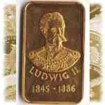 5g Goldbarren Essayeur Fondeur Ludwig II.