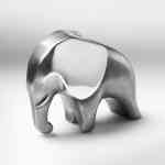 Skulptur Elefant aus 700 Gramm Silber
