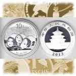 Silber China Panda 2013 zu 1 Unze