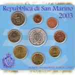 San Marino 2003 KMS mit 5 Euro