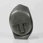 Silber Skulptur Wächter von Shona-Bildhauerei