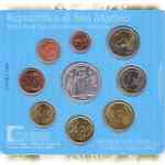 San Marino KMS von 2003 mit 5 Euro Gedenkmünze
