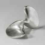 Silber-Skulptur Twister von Maximilian Verhas