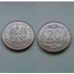 Münze Polen 20 Groszy / Groschen von 2009