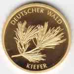 20 Euro Goldmünze Kiefer 2013 - Motiv-Seite der Münze