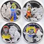 1,5 Euro Gedenkmünze Frankreich Märchen 2002/2003