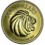Singapur Löwe/Lion Goldmünzen von 1975