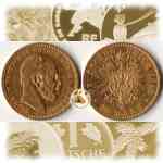 20 Gold-Mark Preußen Wilhelm I. 1883 Goldmünze