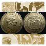 Kolumbien/Colombia 5/CINCO PESOS Goldmünze 1927
