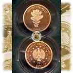 20 Euro Deutscher Wald Eiche von 2010 Goldmünze