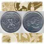Kanada von 2010 Vancouver Whistler 1 Unze Silber