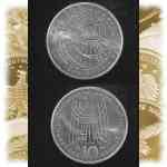 10-DM Silber Gedenkmünze ?SOS?-Kinderdörfer 1999