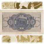 Banknote Fünf Reichsmark Rückseite