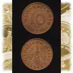10-Reichspfennig vom Deutsches Reich 1940-1945