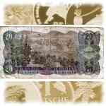 Banknote 20 Schilling von  sterreich