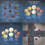 KMS-Kursmünzensatz Finnland 1999, 2001, 2002 Euro-Münzen