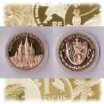 Gold/Silber 1000 Jahre Steiermark Basilika Mariazell Graz - Medaille