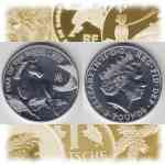 Silber-Lunar-Münze Pferd von Großbritannien 2014
