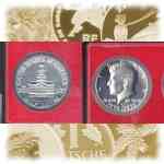 Half Dollar mit Kennedy 1964 bis Heute, in Silber und Kupfernickel