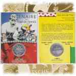 1/4 Euro-Münze Frankreich Silber Jahr 2003 Tour de France