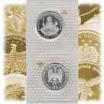 10 DM 1990 Silber-Gedenkmünze Barbarossa