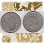 5-PTAS, 25-PTAS und 50-PTAS Spanien 1957