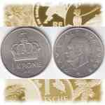 Münze zu 1 Krone - 30 Schilling von Norwegen 1974-1991