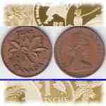 1 CENT-Münze Kanada - Canada 1965-1977 Wert