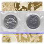 5 CENTS von Kanada / Canada 1965-1978 Wert-Benennung