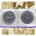 Münzen 25 Cent Kanada/Canada 1968-1978 Rentier - Karibu
