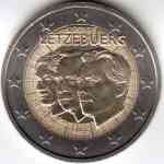 2-Euro Gedenkmünze Luxemburg 2011 Ernennung Jean Stadthalter