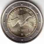 2-Euro Gedenkmünze Italien 2011 Vereinte Nationen
