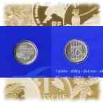 Wert Gulden 10 Cent der Niederlande Jahr 1982 bis 2000