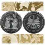 10-DM Gedenkmünze 2000 Deutschland Dom zu Aachen, Karl der Grosse