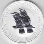 1 Unze Australien-Kookaburra Silber-Münze 2006