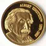 Kleinbild Goldmünze zu 1/25 Unze Albert ...