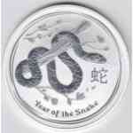 1 Unze Silber Australien Lunar Schlange 2013