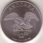 1 Diner Andorra zu 1 Unze Silber 2008 Wert-Bestimmung