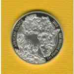 1 Unze Silber-Ruanda 2010 Löwe
