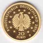 Kleinbild 20 Euro Goldmünze Eiche von ...