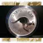 Australien Känguru Silber-Münze von 1993