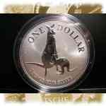 Australien Känguru Silber-Münze von 1996