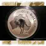 Australien Känguru Silber-Münze von 2000
