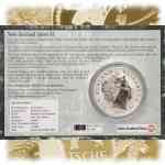 1 Unze Silber Neuseeland Kiwi von 2004 im Blister