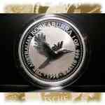 1 Unze Australien Kookaburra-Eisvogel von 1996