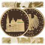 Kleinbild 100 Euro Goldmünze 2012 Dom zu ...