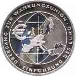 10 Euro Gedenkmünze 2002 Währungsunion